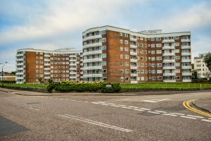 Collective Enfranchisement garages, outbuildings. image of block of flats